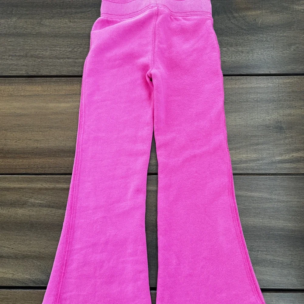 Girls Pink Ralph Lauren Flared‎ Sweatpants